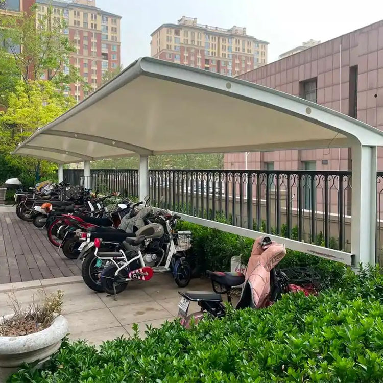 祁门县膜结构电动车棚